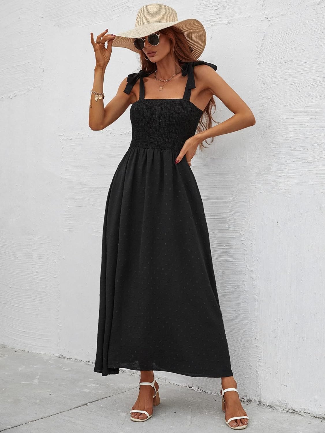 Floral Print Women's Long Dress