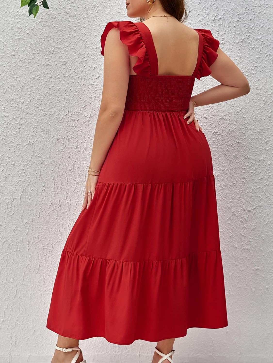 Floral Print Women's Long Dress