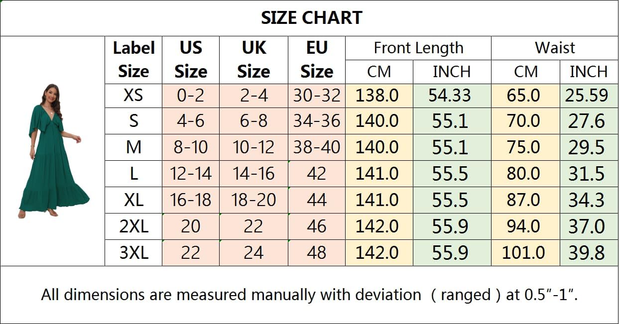 Women's V-Neck Summer Casual Dress