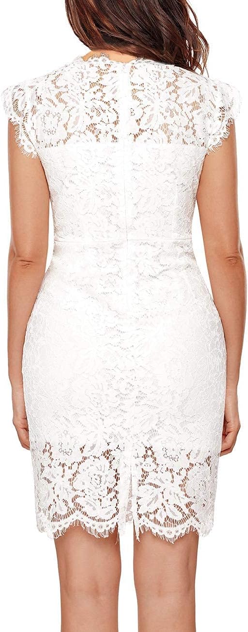 Floral Print Dress with Lace Sleeves for Women