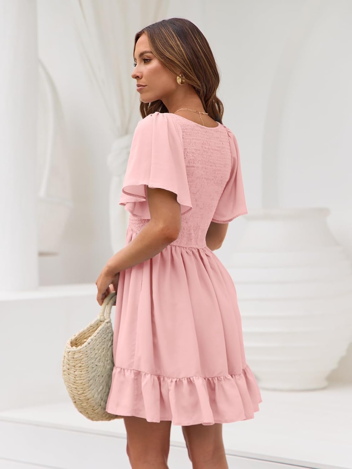 Summer Stylish Casual Mini Dress Casual Style