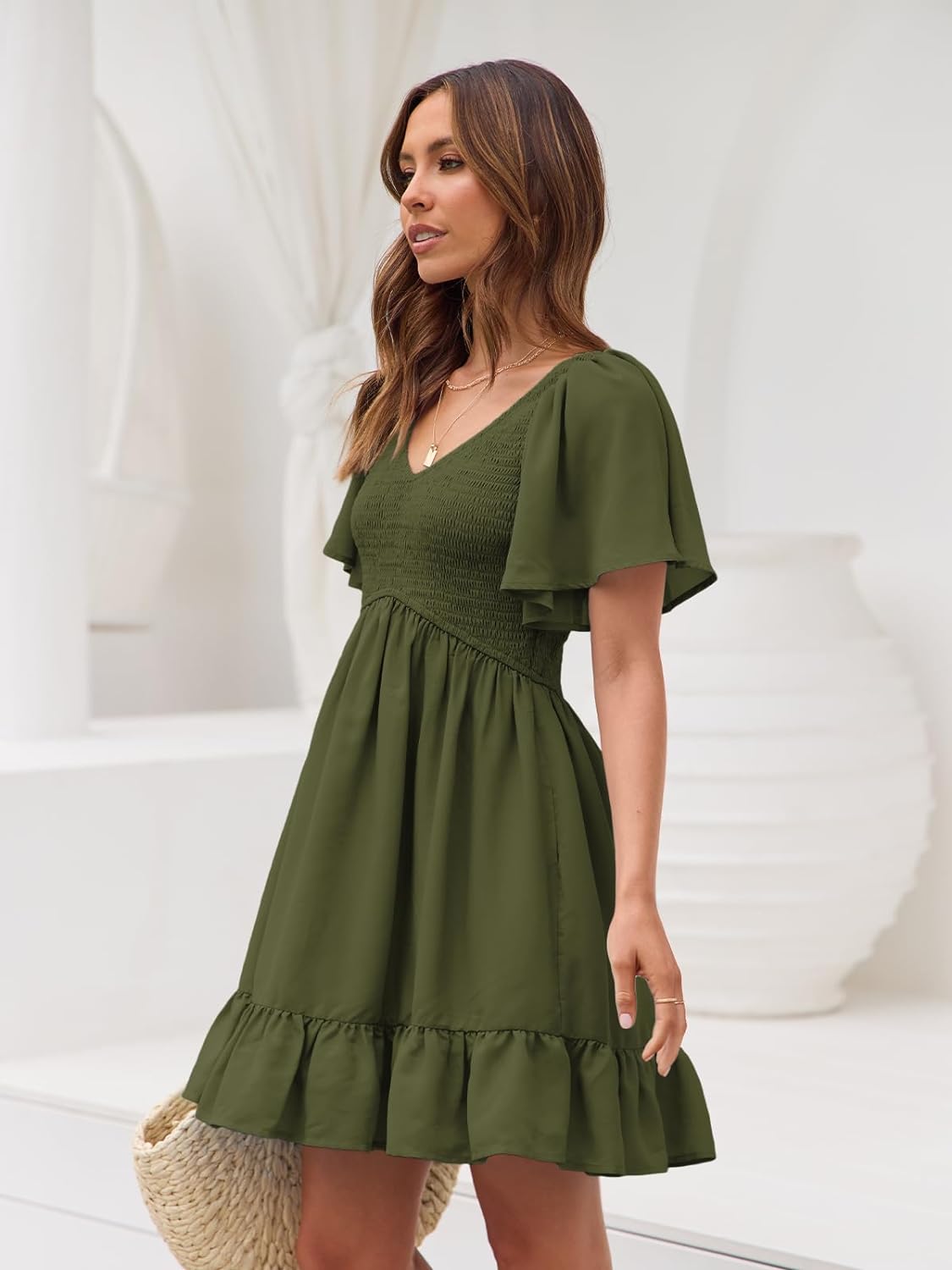 Summer Stylish Casual Mini Dress Casual Style