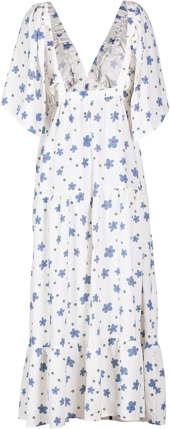 Women's V-Neck Summer Casual Dress