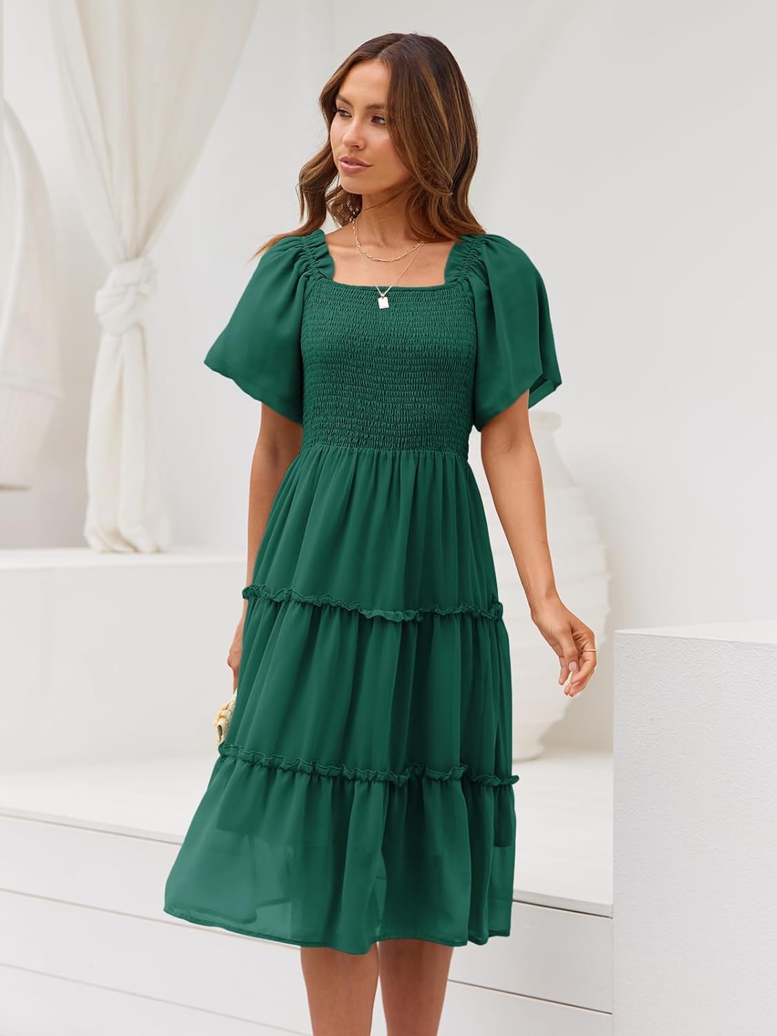 Fashion Latest Elegant Mid Dress