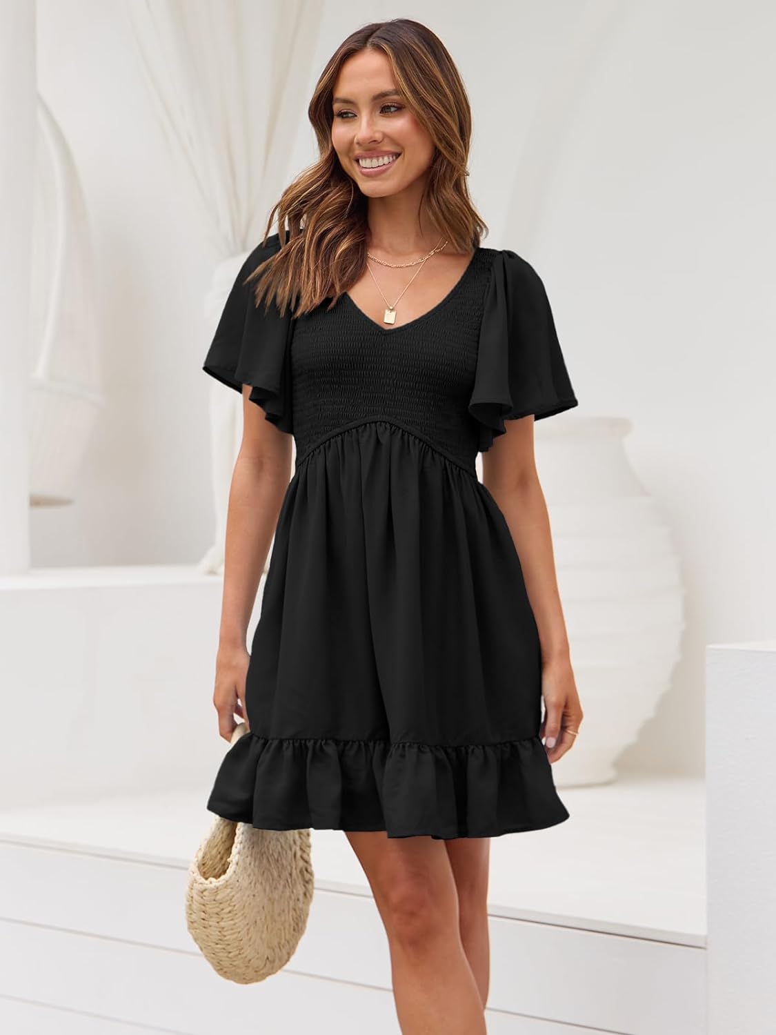 Summer Stylish Casual Mini Dress Casual Style