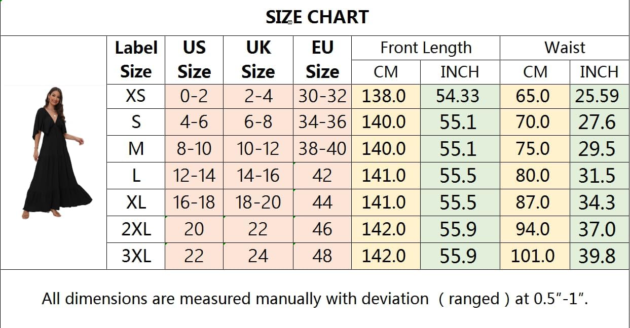 Women's V-Neck Summer Casual Dress