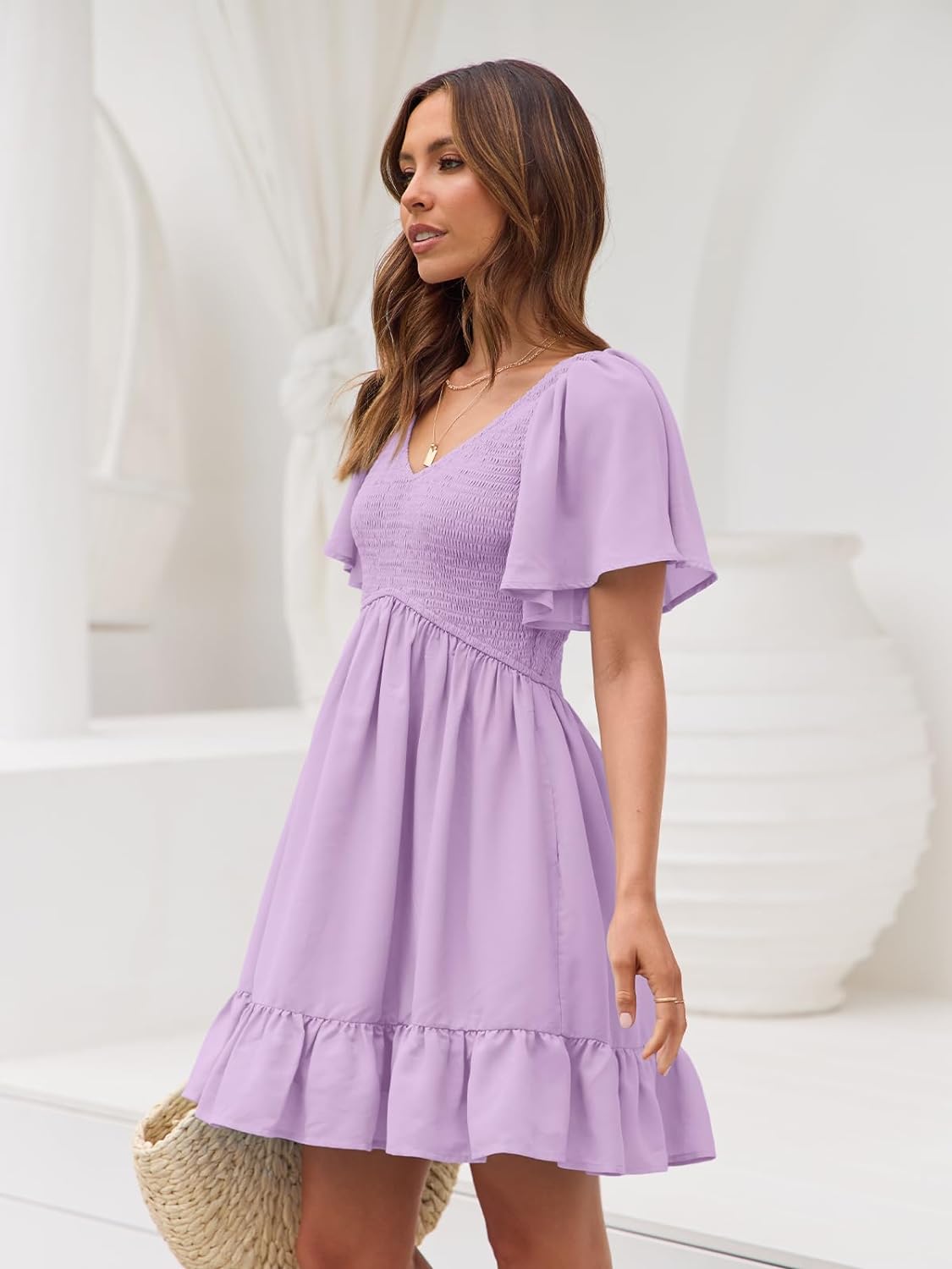 Summer Stylish Casual Mini Dress Casual Style