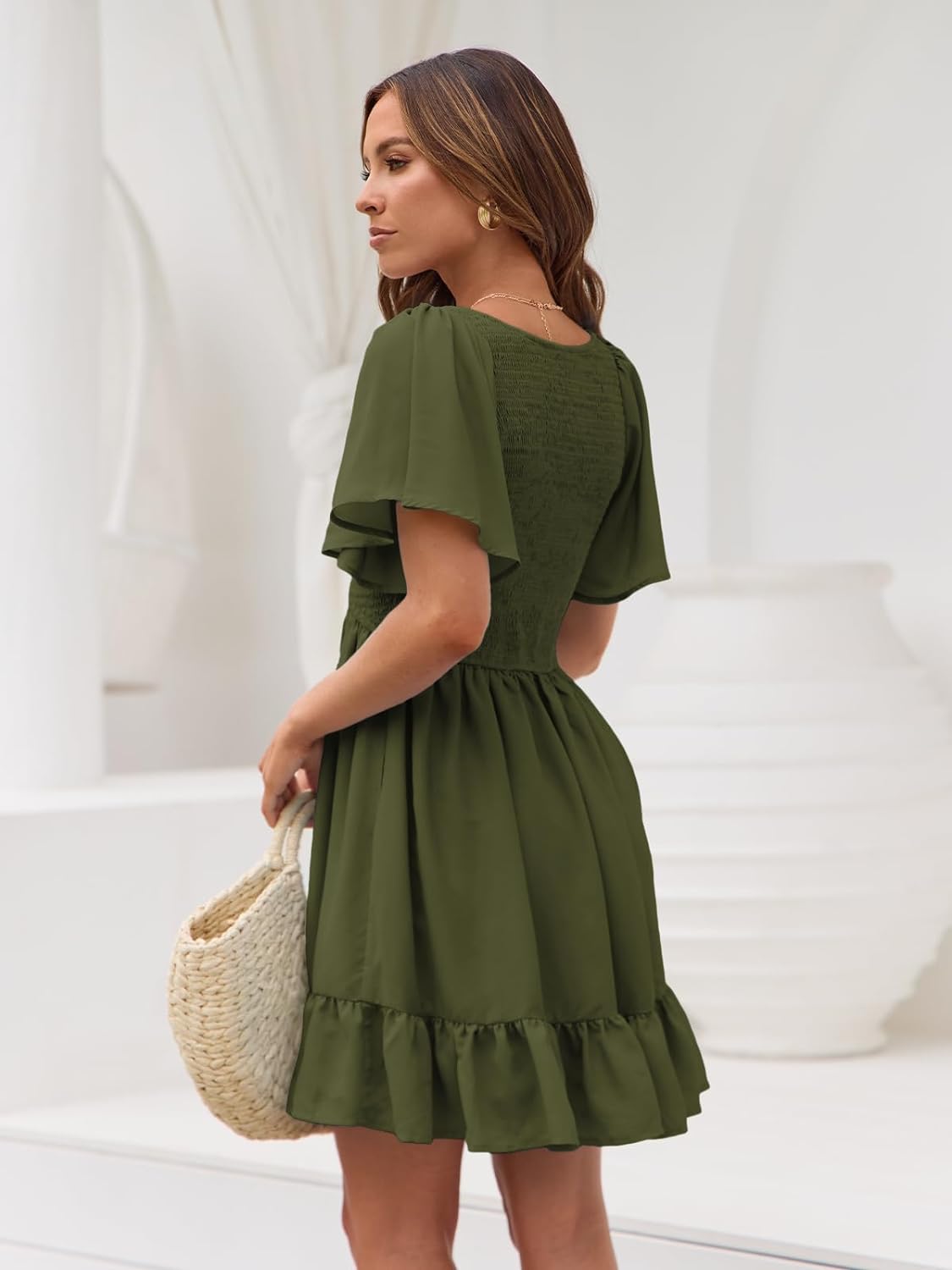 Summer Stylish Casual Mini Dress Casual Style