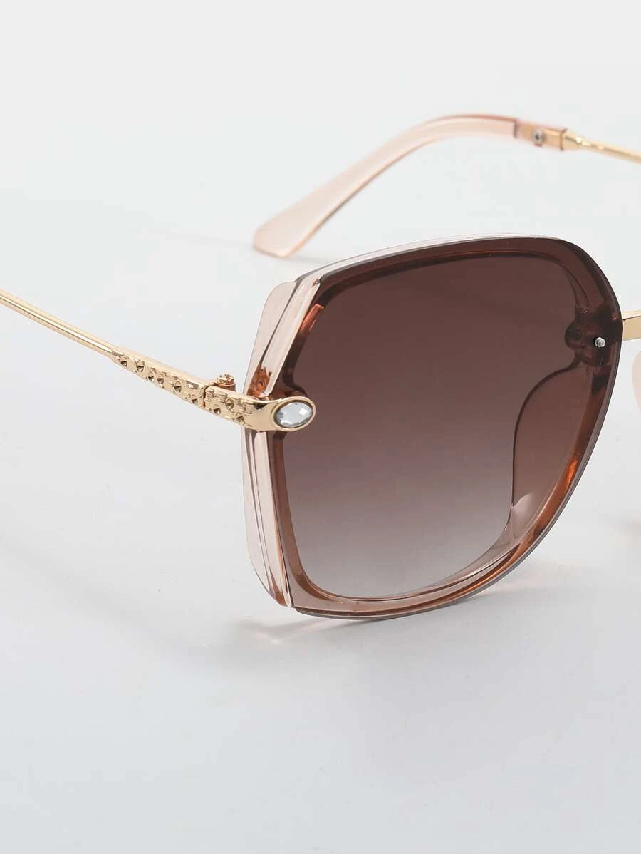 Tinted-glass Fashion Sunglasses