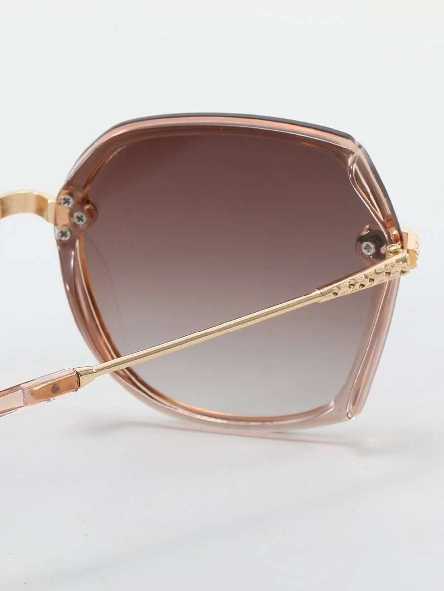Tinted-glass Fashion Sunglasses