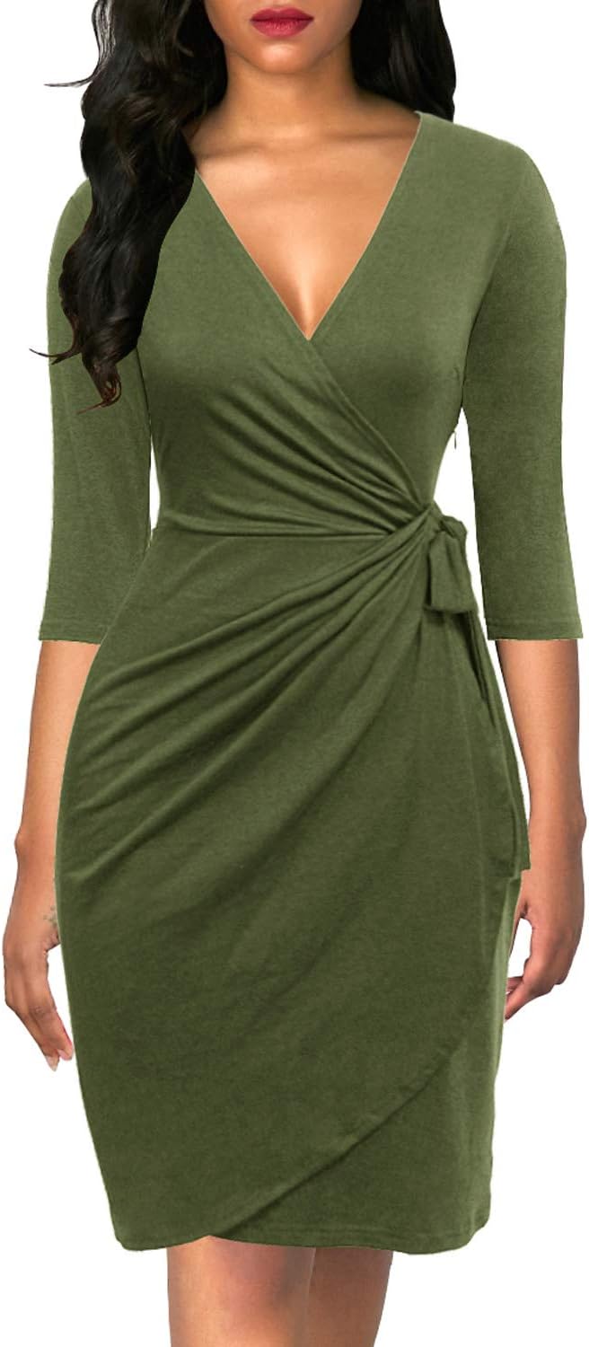 Classic Fashion V-neck Dress