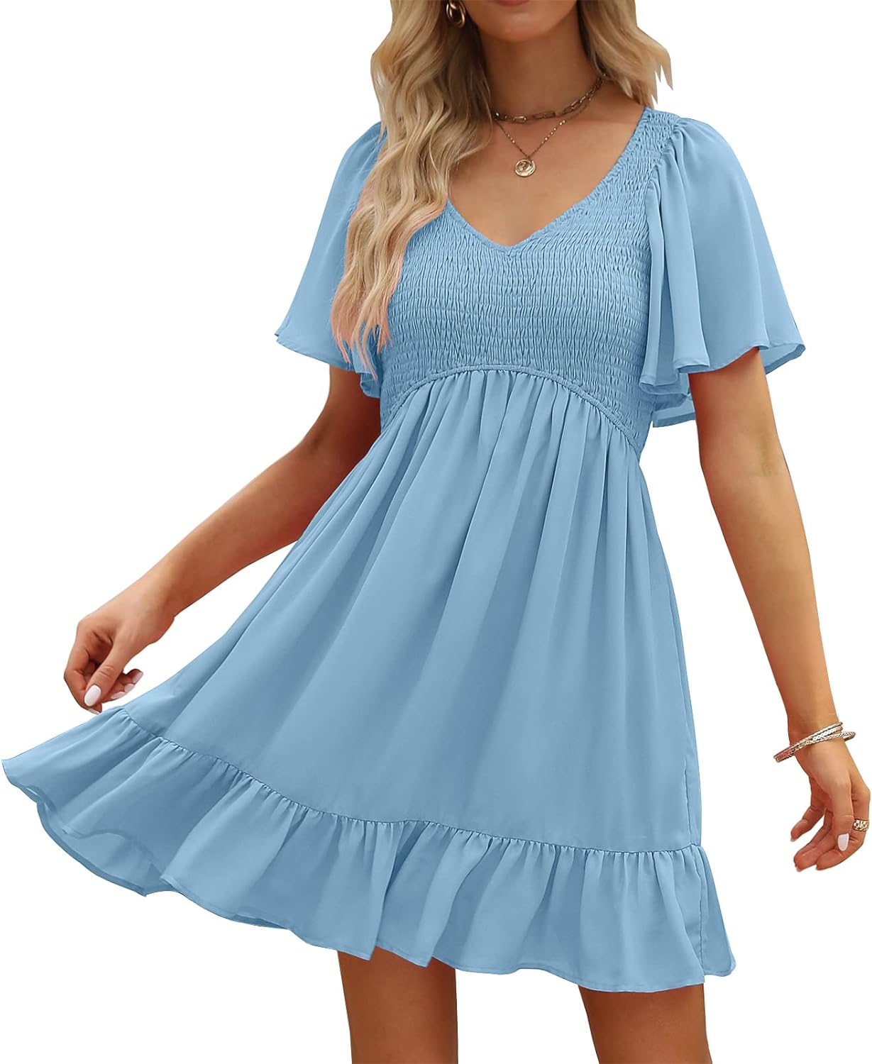Summer Stylish Casual Mini Dress Casual Style