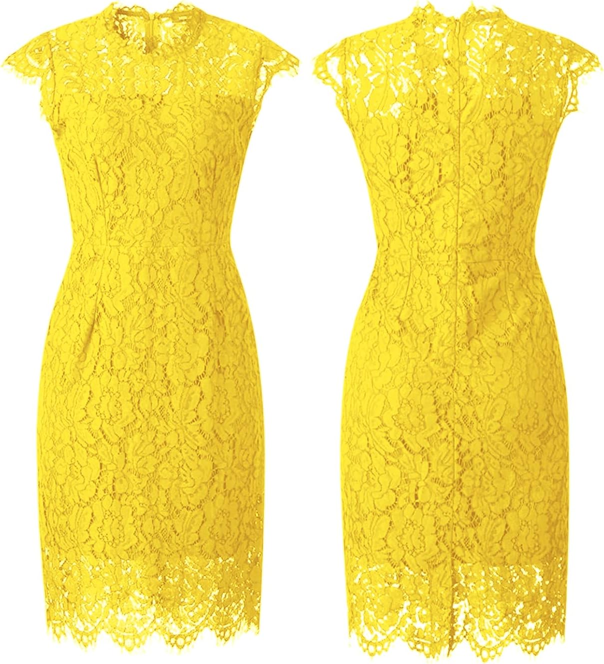 Floral Print Dress with Lace Sleeves for Women