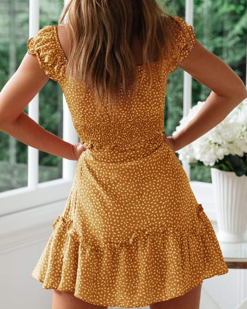 Women's Summer Fashion Mini Dress