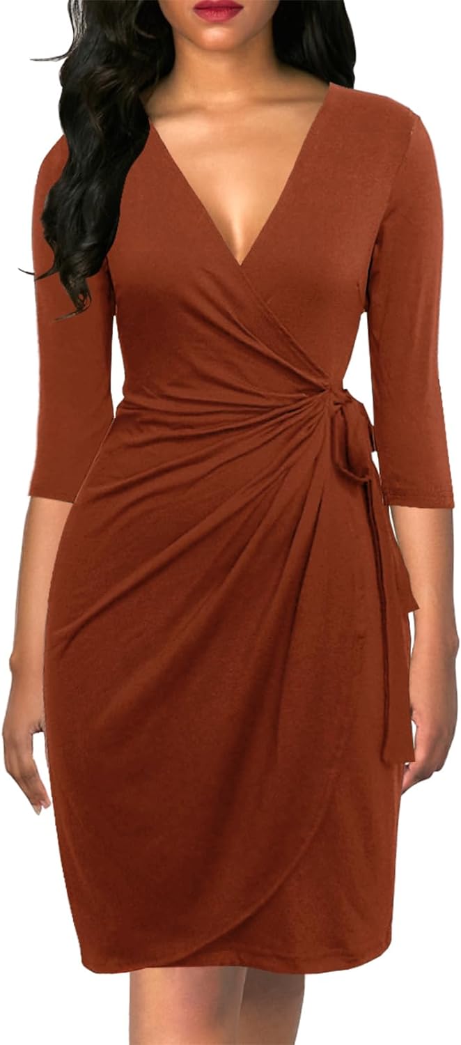 Classic Fashion V-neck Dress