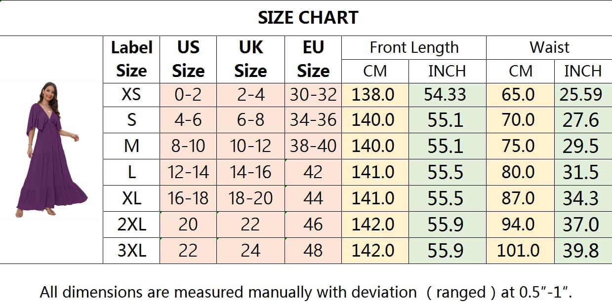 Women's V-Neck Summer Casual Dress