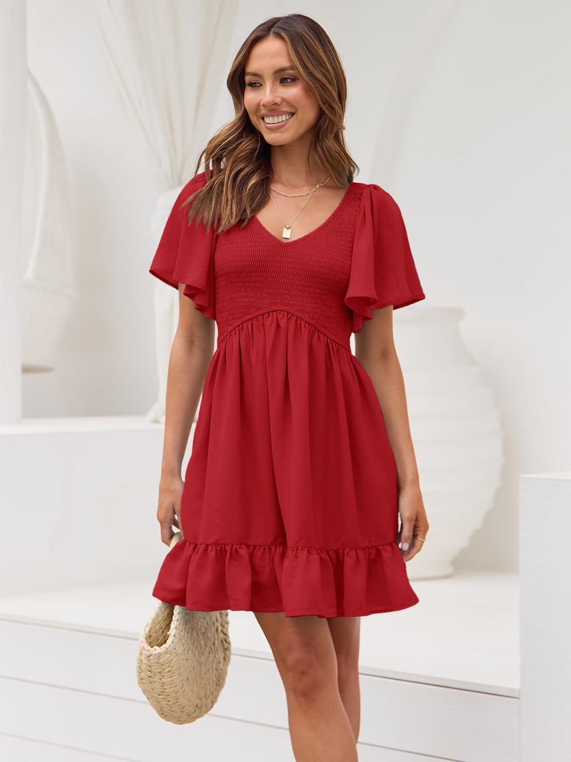 Summer Stylish Casual Mini Dress Casual Style