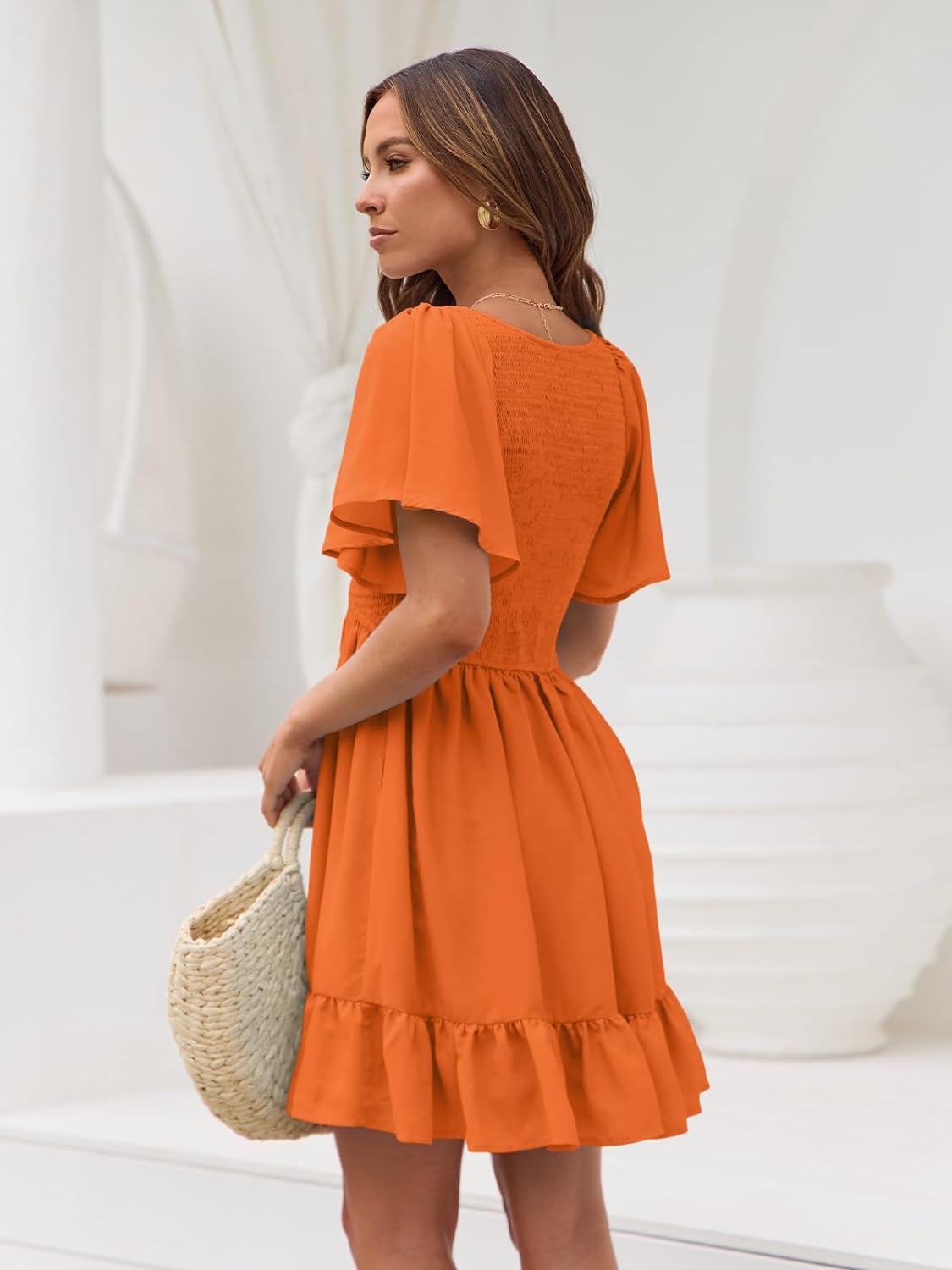 Summer Stylish Casual Mini Dress Casual Style