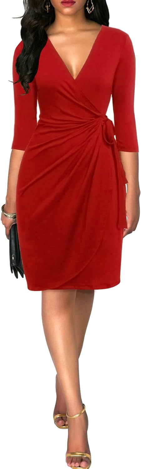 Classic Fashion V-neck Dress