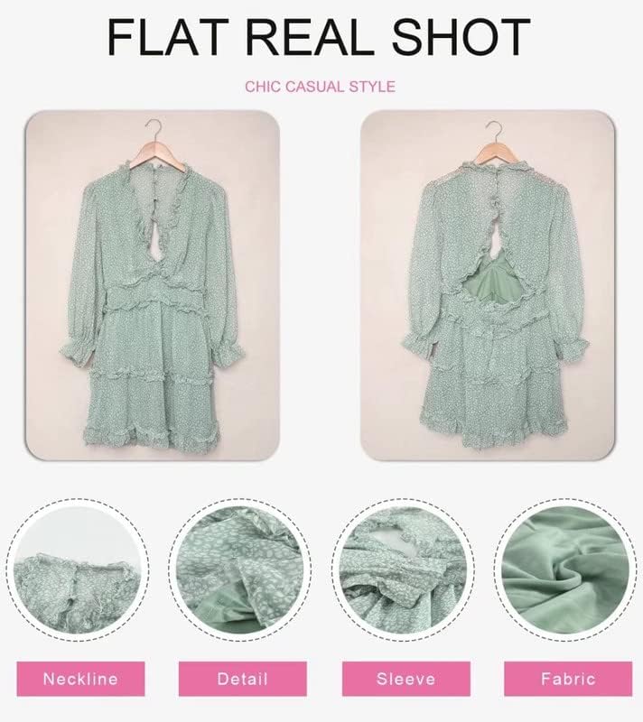 Fancy Floral Print Mini Dress