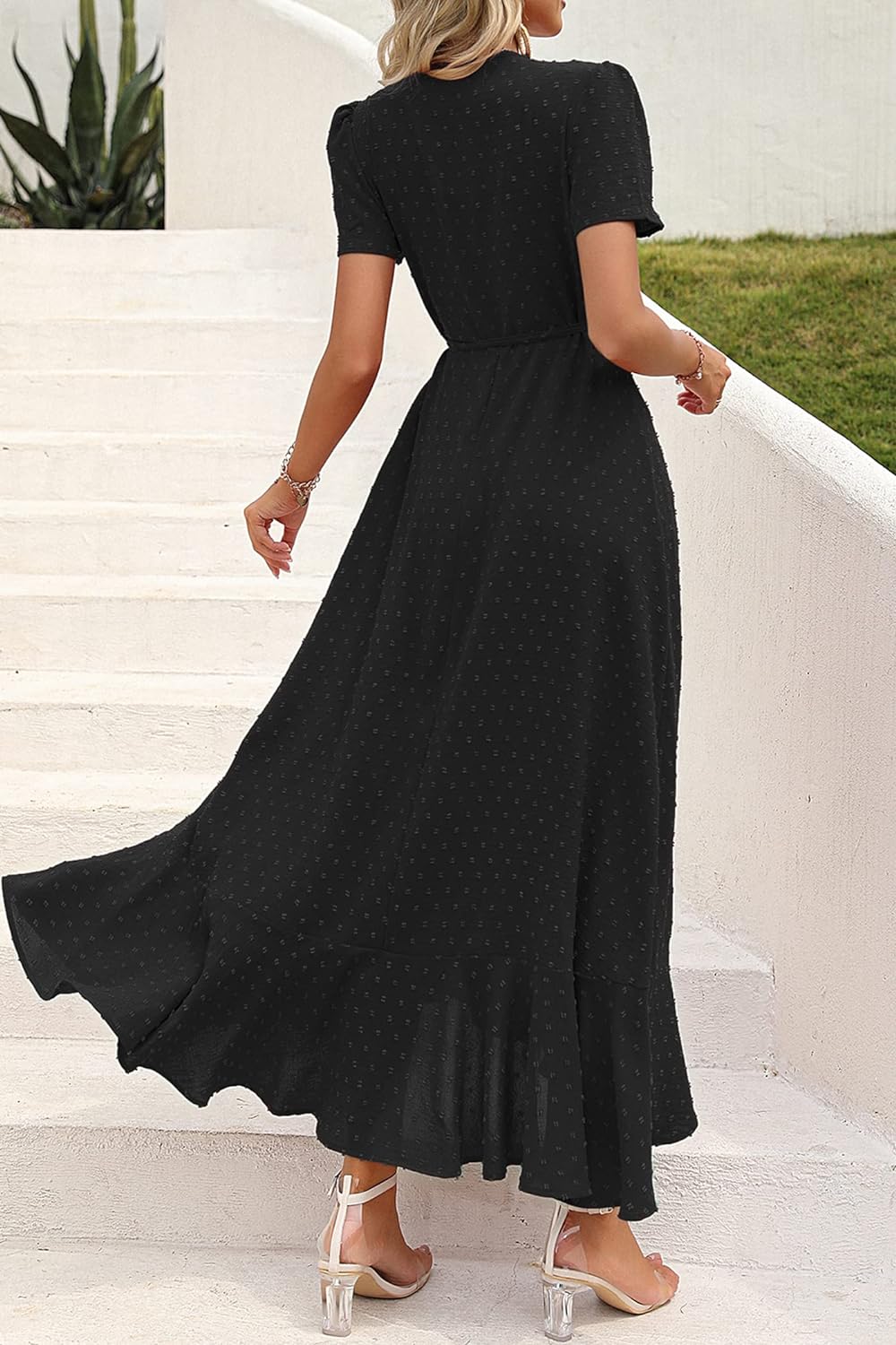 Casual Summer Wrap Dress