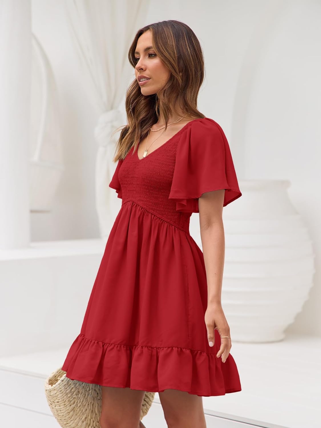 Summer Stylish Casual Mini Dress Casual Style