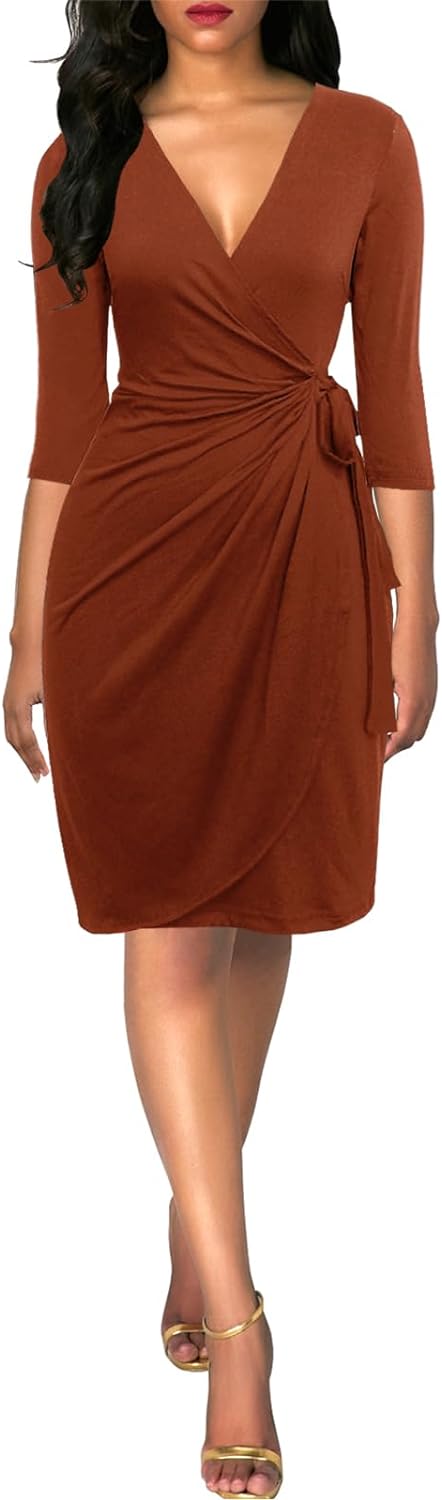 Classic Fashion V-neck Dress