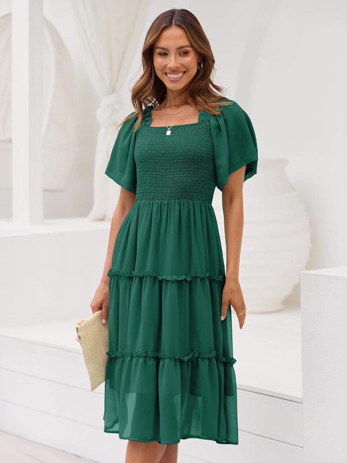 Fashion Latest Elegant Mid Dress