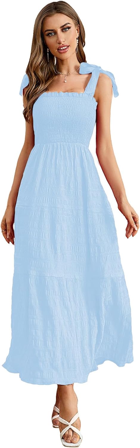 Floral Print Women's Long Dress