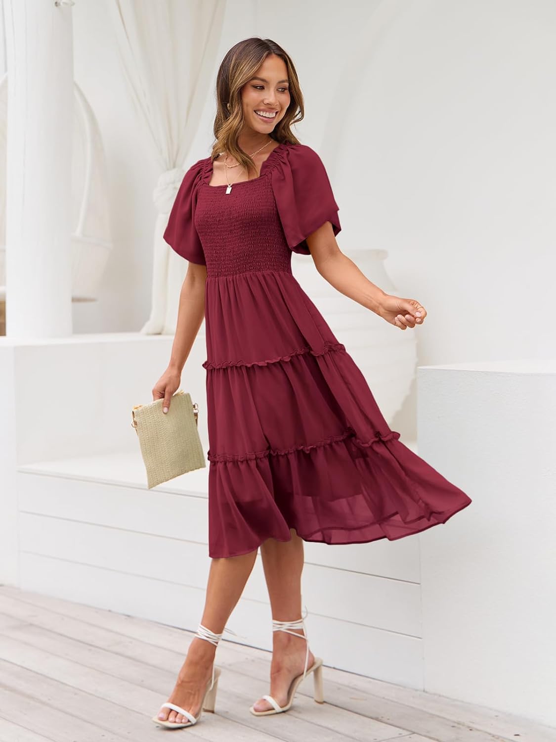 Fashion Latest Elegant Mid Dress