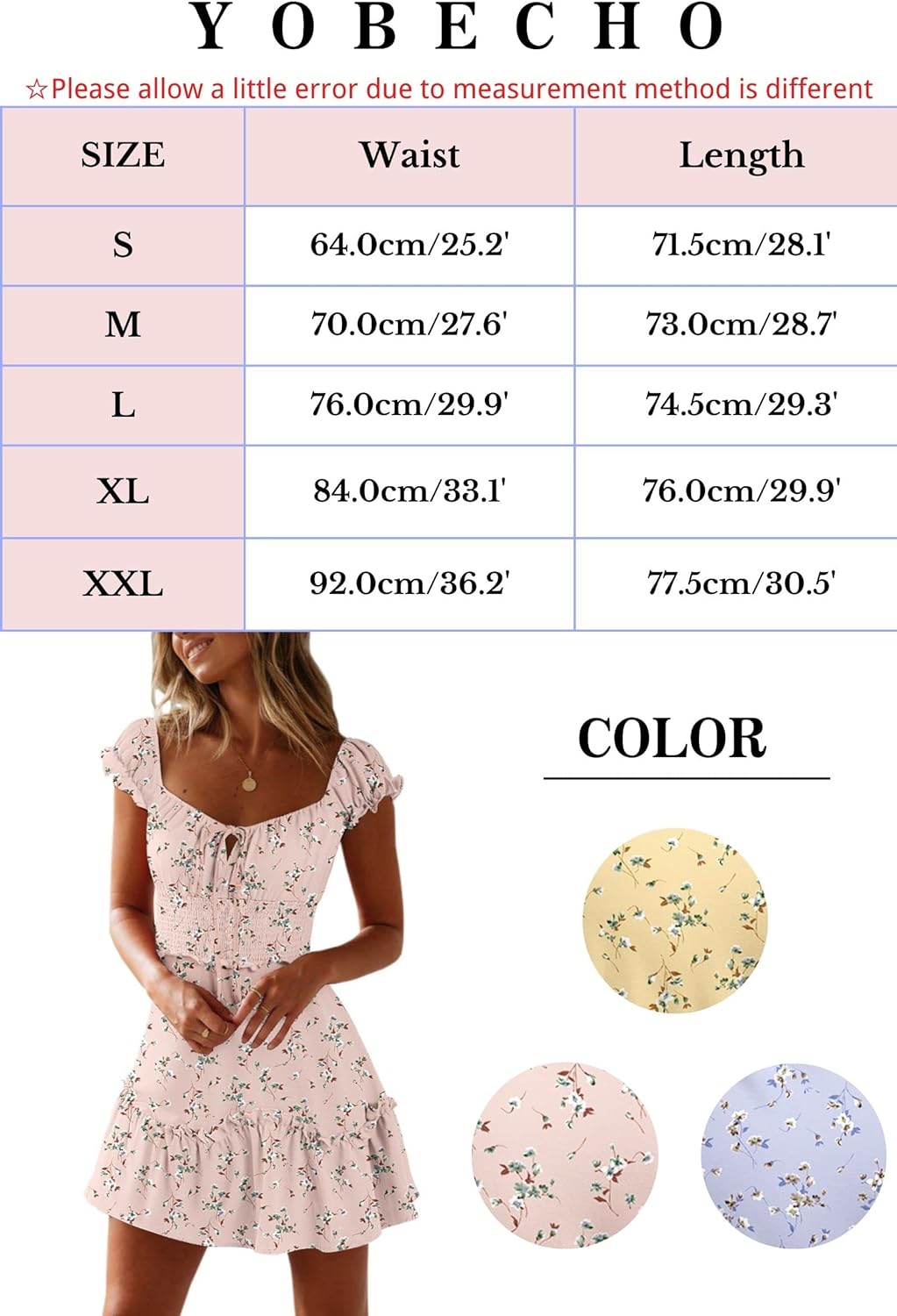 Women's Summer Fashion Mini Dress