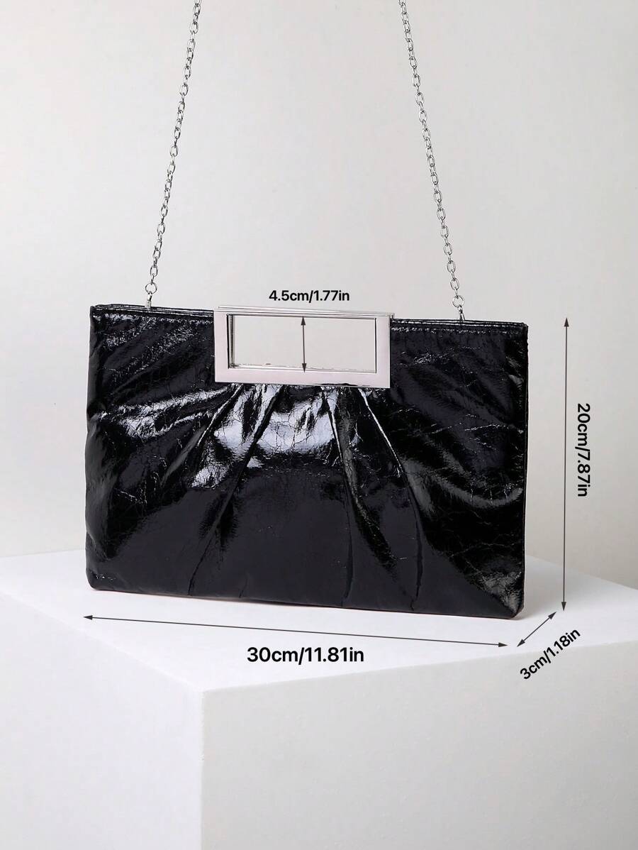 2024 Fashion Casual Flap Chain Square Bag