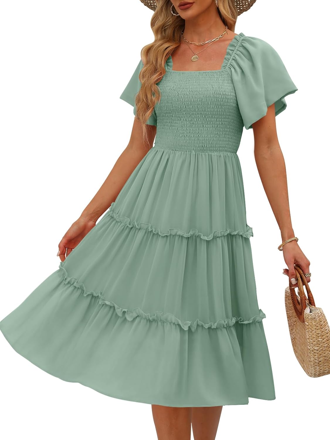 Fashion Latest Elegant Mid Dress