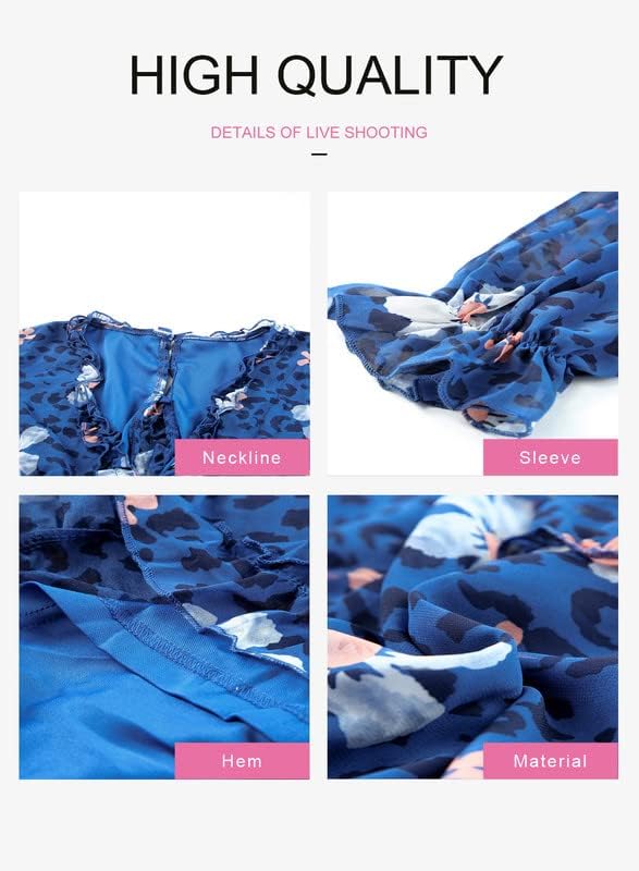 Fancy Floral Print Mini Dress