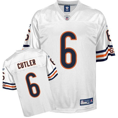 Chicago Bears Jay Cutler Youth Replica White Jersey - Uww Shops