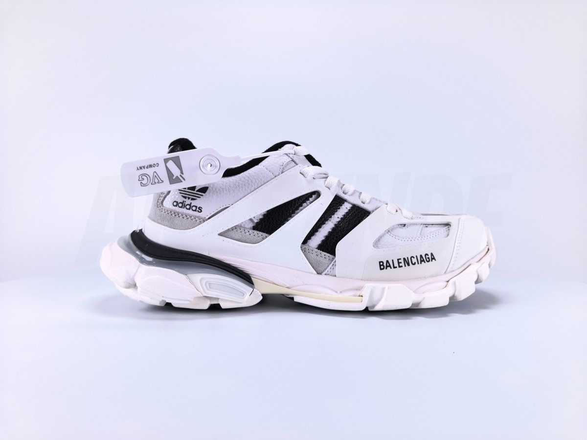 Balenciaga x Adidas track gray white - Aktrende