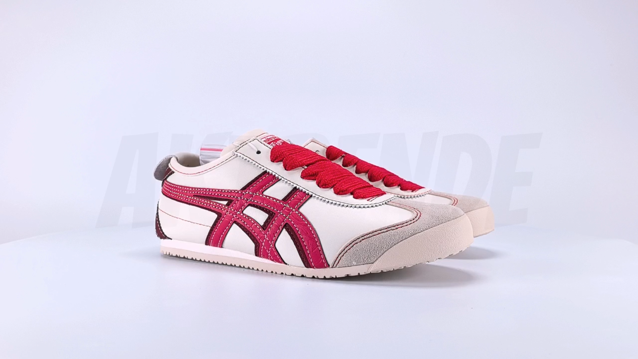 Asics White red black - Aktrende