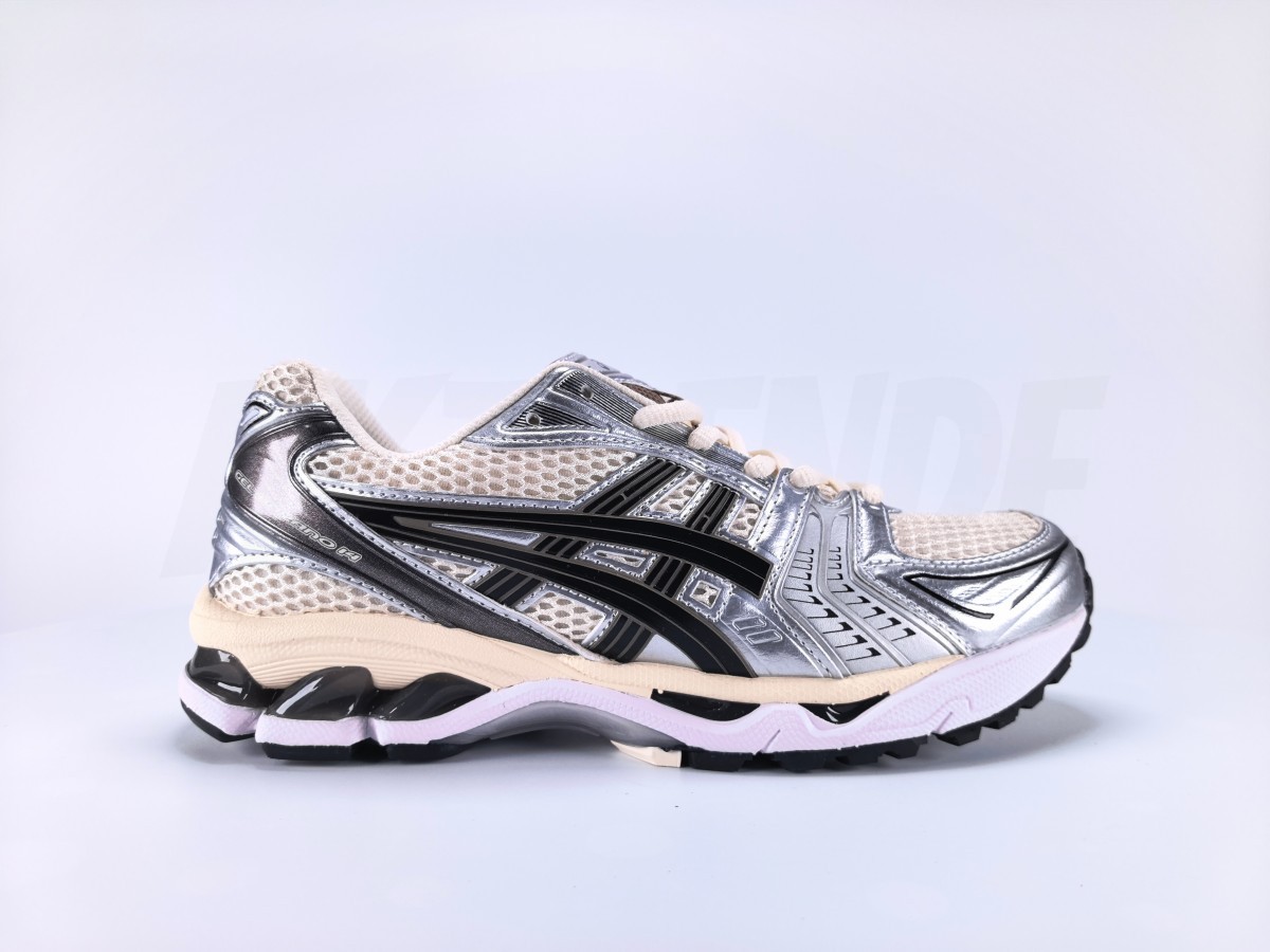 ASICS Gel-Kayano 14 Cream Black Metallic Plum - Aktrende
