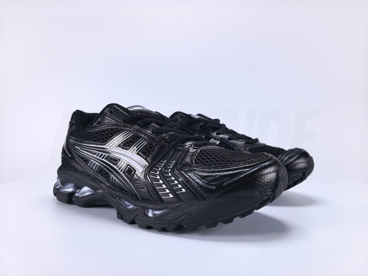 ASICS Gel-Kayano 14 Black Pure Silver - Aktrende