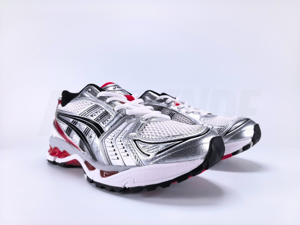 ASICS Gel-Kayano 14 White Classic Red - Aktrende