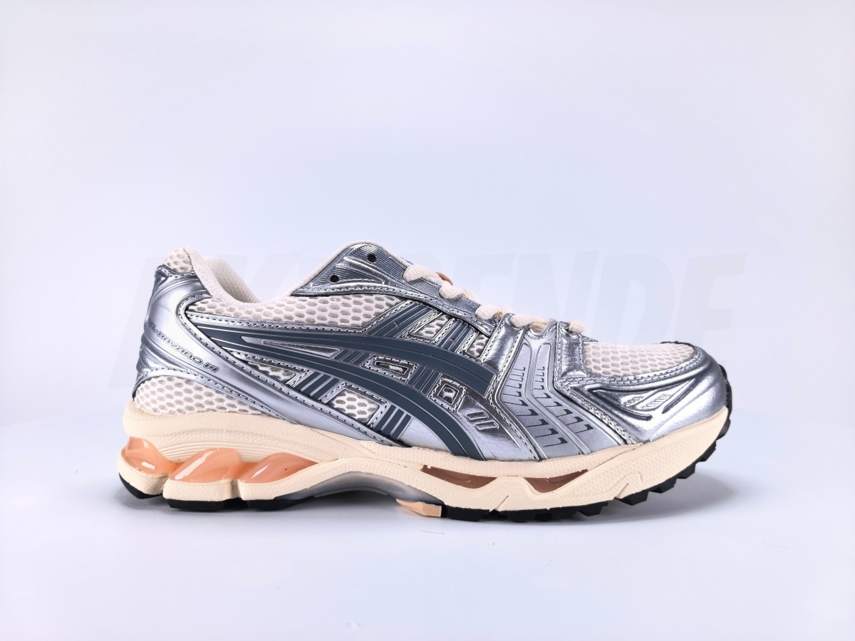 ASICS Gel-Kayano 14 Birch Pure Silver Teal Gold - Aktrende