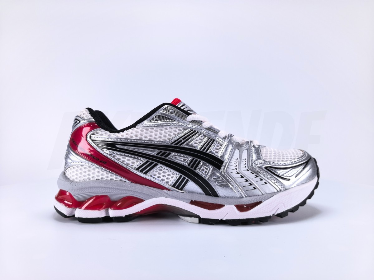 ASICS Gel-Kayano 14 White Classic Red - Aktrende