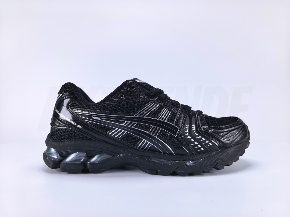 ASICS Gel-Kayano 14 Black Pure Silver - Aktrende