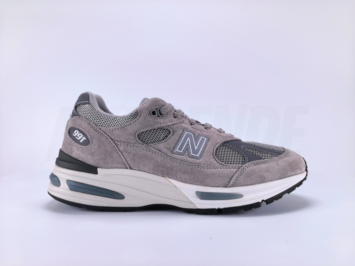 New Balance 991v2 MiUK Rock Ridge Grey - Aktrende