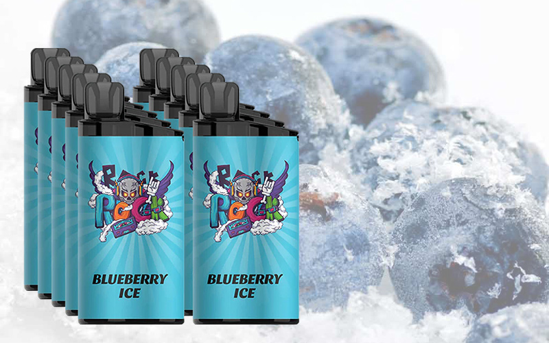 blueberry ice flavour iget bar