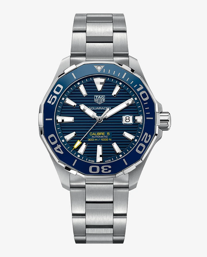 TAG HEUER AQUARACER Automatic Watch - Diameter 43 mm WAY201B.BA0927