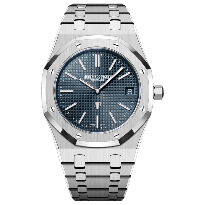 ROYAL OAK JUMBO EXTRA-THIN 50TH ANNIVERSARY Ref. 16202ST.OO.1240ST.01
