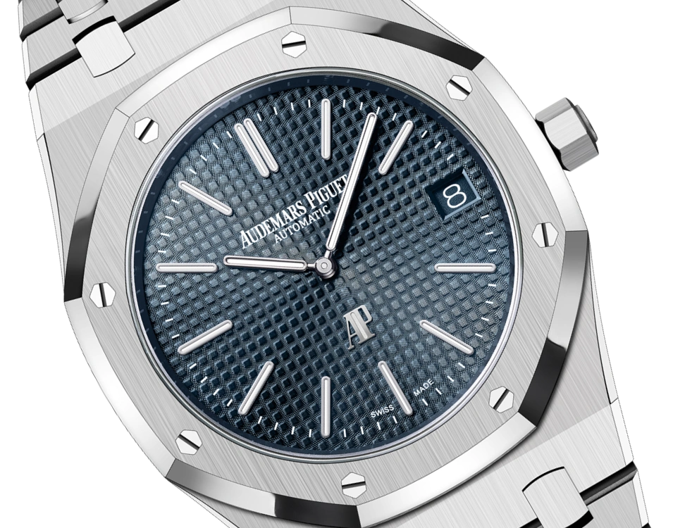 ROYAL OAK JUMBO EXTRA-THIN 50TH ANNIVERSARY Ref. 16202ST.OO.1240ST.01