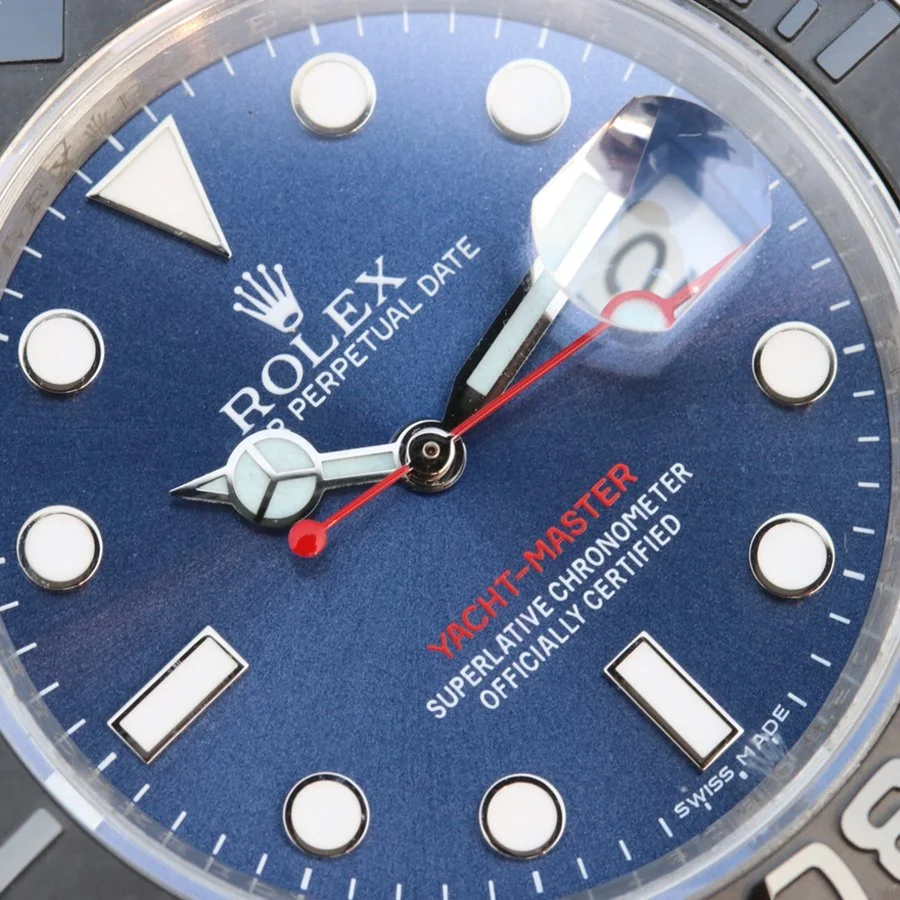 YACHT MASTER 1 ( BLACK & BLUE DIAL ) STAINLESS STEEL 40MM M116622
