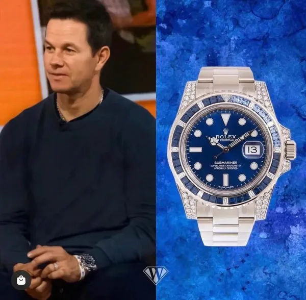 Rolex Submariner Date 116659 SABR 18k White Gold Diamonds Sapphires UNWORN(AAAAA version)